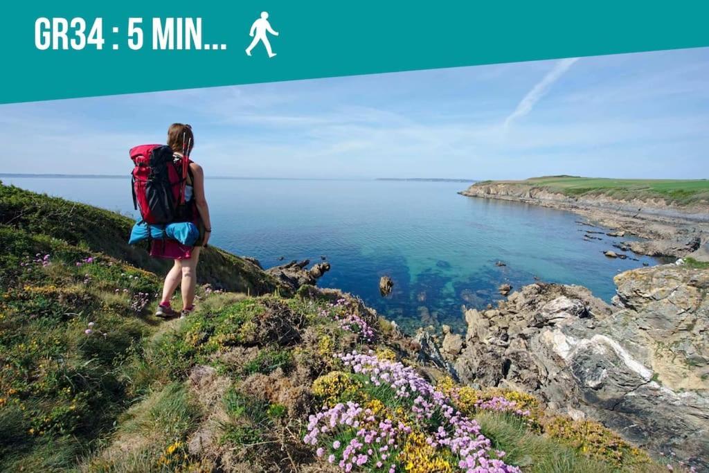 Ar Bili/Vue Mer/Wifi Crozon Eksteriør billede